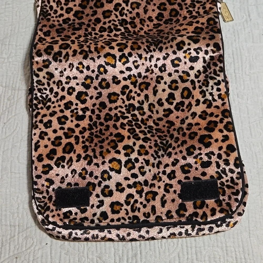 Once Upon A Rose Animal Print Cosmetic Case 8 X 9 Inches